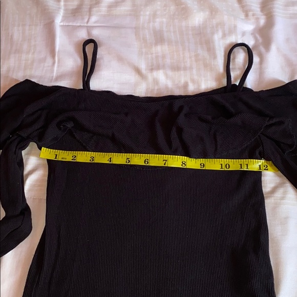 Forever 21 Ribbed Ruffle Top - Picture 5 of 5